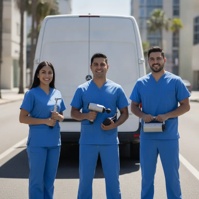Quiroprático equipe em Araucaria
